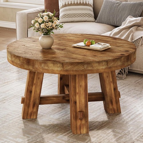Inch solid wood round - wood,
