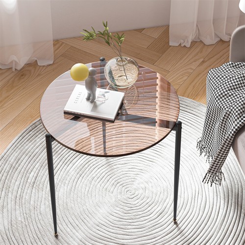 Modern coffee table round - modern,