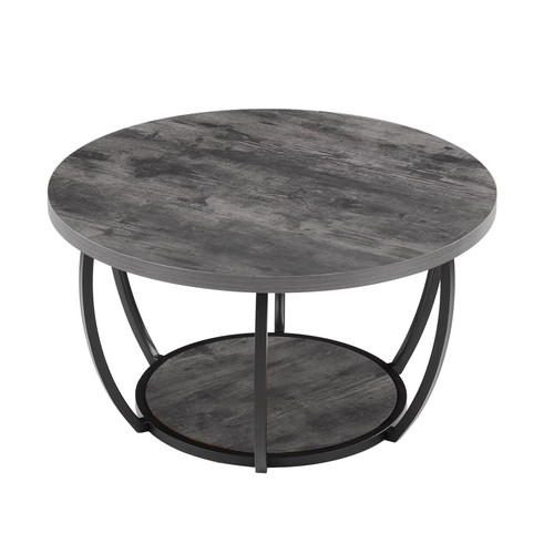 Round coffee table - round, table,