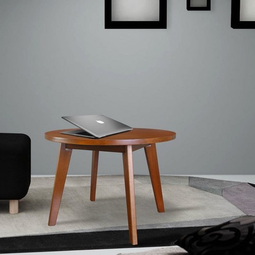 Round coffee table - coffee, midcentury