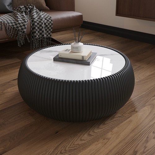 Round coffee table modern - coffee,