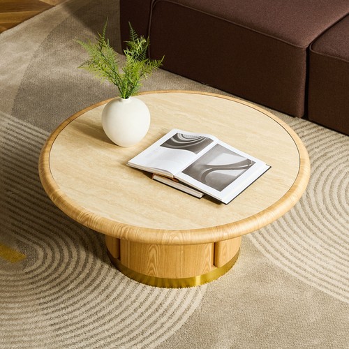 Round coffee table - 35.43",