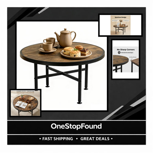 Industrial round wood coffee - industrial,