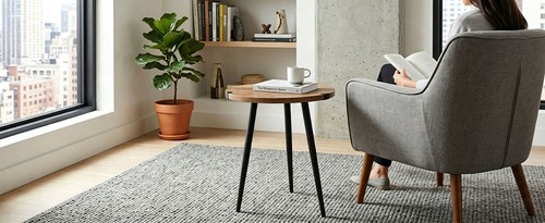 6in round coffee - round, table