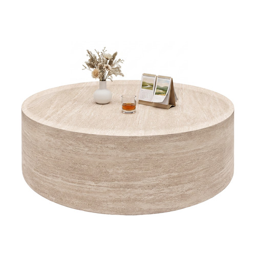 Inch faux marble round - 39.37,