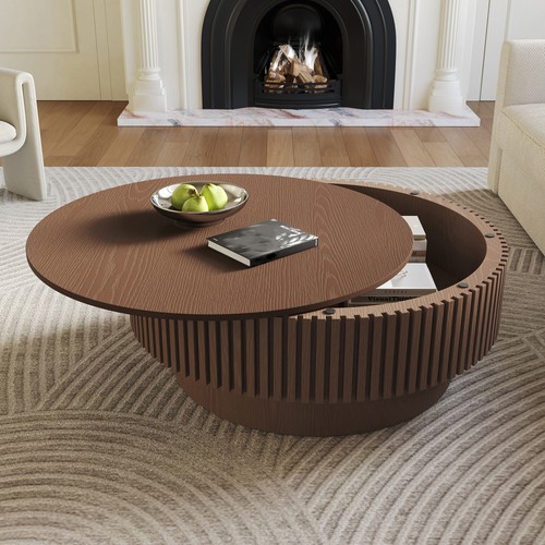 Fluted lift top coffee - coffee, table