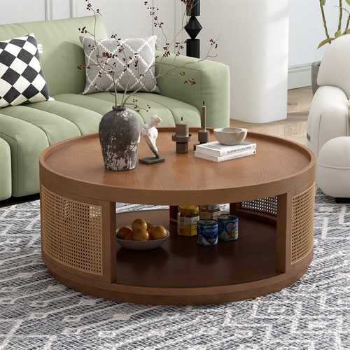Modern round coffee table - modern,