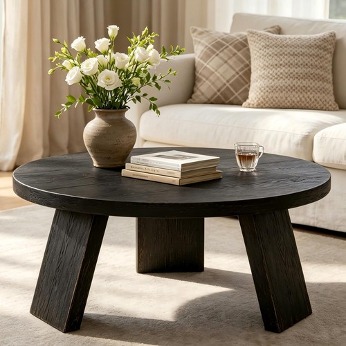 Round coffee table - 33.5",