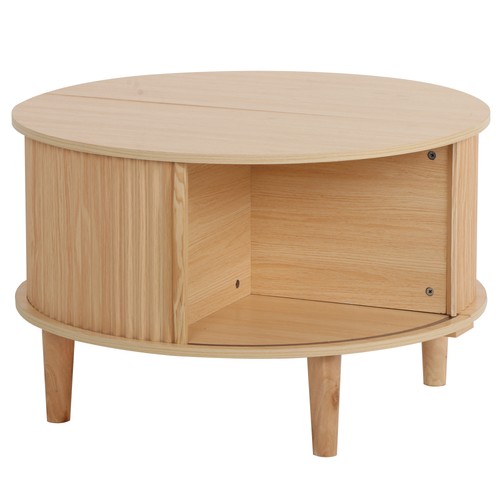 Round lift top - top, coffee