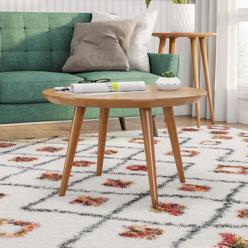 Mid century modern round - modern,