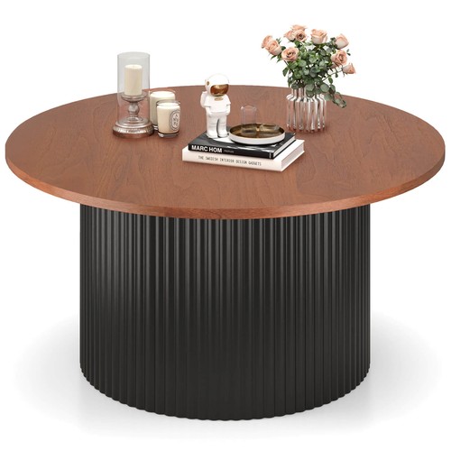 Round coffee table - 32", tea