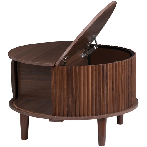 Round lift top coffee - round,