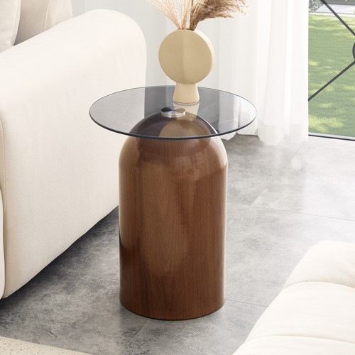 Round glass coffee - round, table