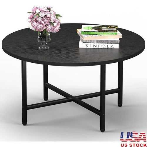 Round coffee table - table, w/