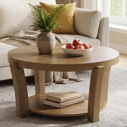 Inch round coffee table - round,