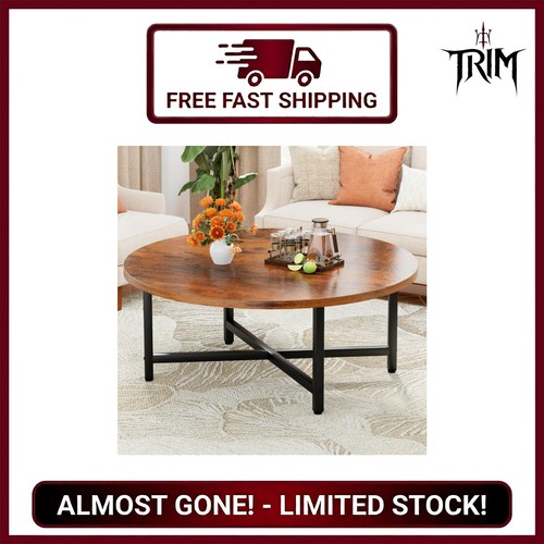 Modern brown inch round - modern,