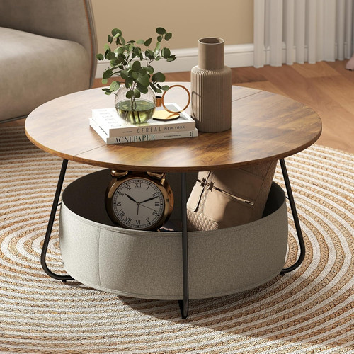 Small round coffee table - small,
