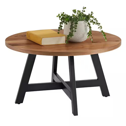 Round coffee table with - round,