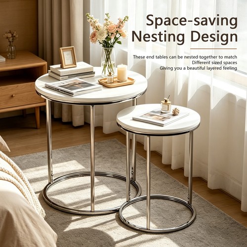 Set round nesting coffee - 2,
