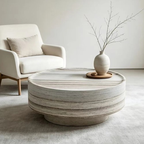 Round coffee table - table, for