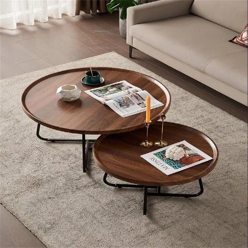 Round coffee table - 20"+28",