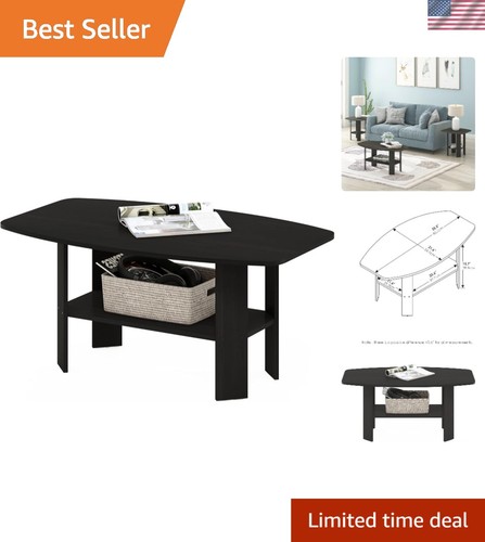 Elegant espresso coffee table - elegant,