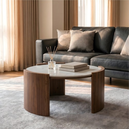 Mid century modern round - mid-century,